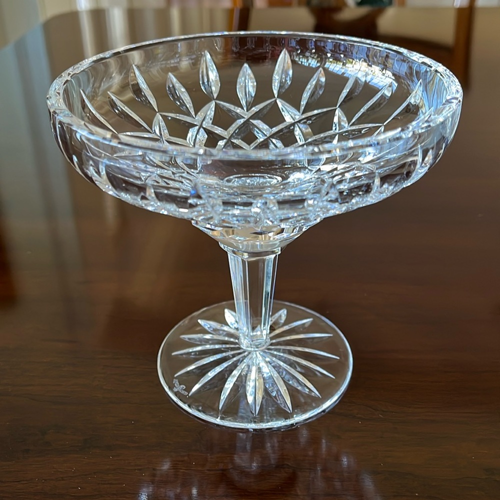 Waterford tall candy- compote
